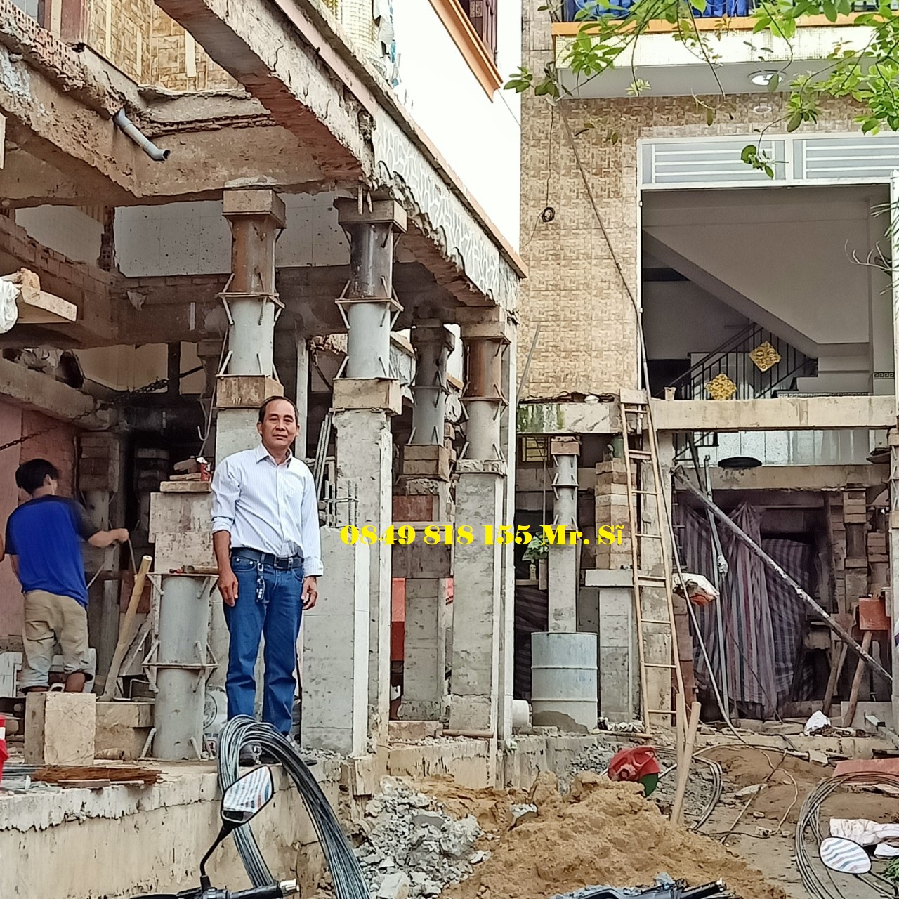 Xử lý nhà Nghiêng ở Sóc Trăng