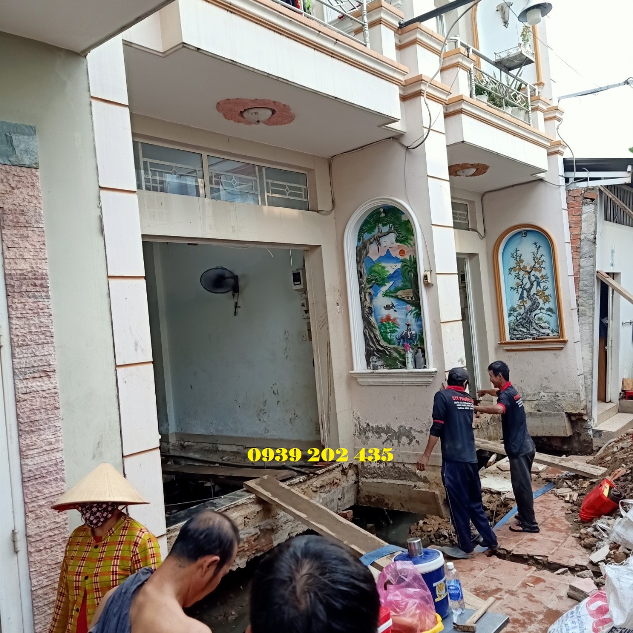 Di dời nhà lùi sau  30m ở Cần Thơ