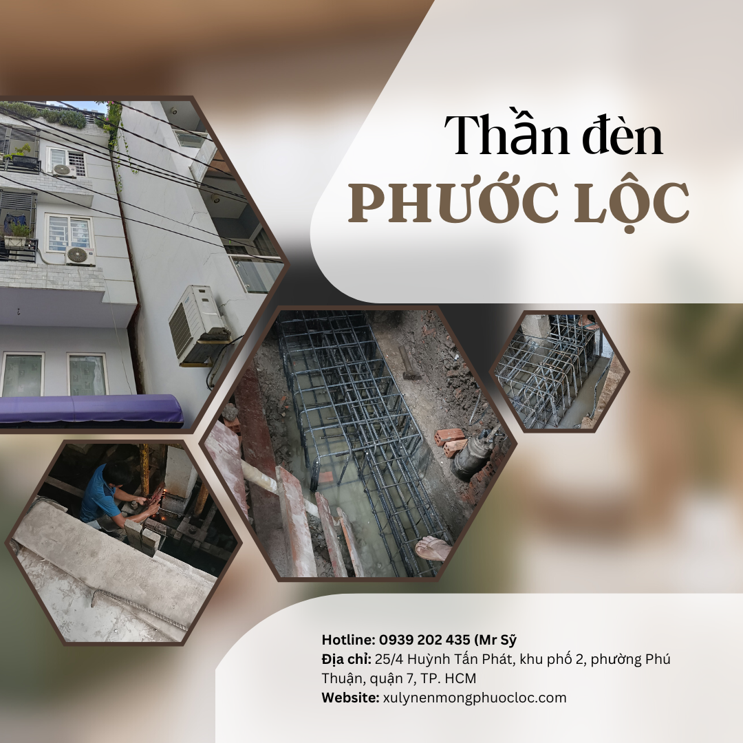 THI CÔNG ÉP CỌC BÊ TÔNG GIA CỐ MÓNG NHÀ TẠI BÌNH THẠNH